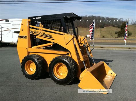 1845c case skid steer bale pear|case 1845c skid steer.